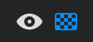 The annotations and masks toggles at the footer's left edge